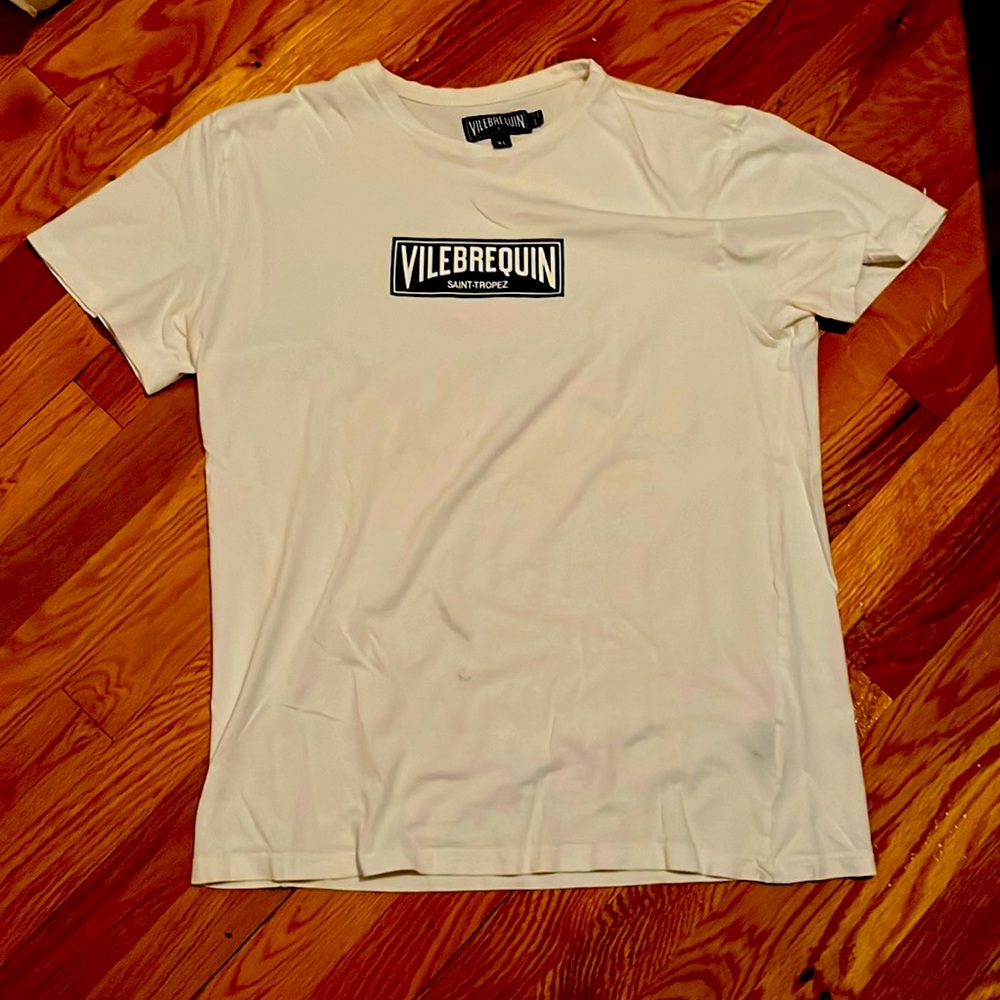 Vilebrequin Saint-Tropez White T-Shirt XL (Scuff)